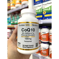 美國California Gold Nutrition 輔酶Q10 USP 含胡椒素 100毫克 150粒素食膠囊