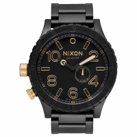 NIXON The 51-30超越潛能運動腕錶(鋼帶/金)-51mm