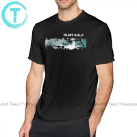 men t shirt Silent Hill Silent Hill 2 T-Shirt Print 100 Cotton Tee Shirt 5x Summer Fun Short Sleeves