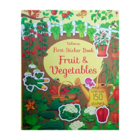 Usborne First sticker books Fruit and vegetables