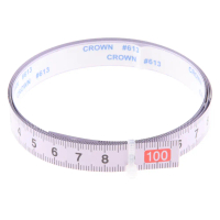 1M/ 1.1yd Self-Adhesive Measuring Tape For Workbenches, Saw tables L To R