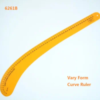 Multifunctional Curve Ruler Sewing Curve Ruler Chiban sample Chiban Comma-foot daguerreotypes Rulers clothes tools 6261b