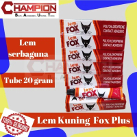 lem acrylic HPL vinyl fox tube 20 gram lem kuning serbaguna multifungs