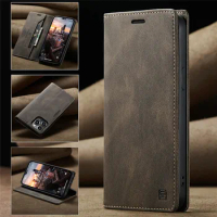 For iPhone 11 Pro Max Case Leather Magnetic Card Slot Bags Case For Apple iPhone 11 12 13 14 Pro Max 8 7 6 6s Plus XS XR Cover