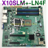 For SuperMicro Server Motherboard Support E3-1230V3 LGA 1150 X10SLM+-LN4F