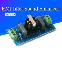 EMI Filter Sound Booster Filter Socket 220V 2A EMI Filter Module Power Board