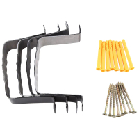 Bộ chuyển đổi Downspout, Dây đeo Downspout máng xối, Dây đeo dây dẫn 3X4, 3X4, 4 Gói
