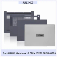 For HUAWEI Matebook 16 CREM-WFG9 CREM-WFD9 Laptop Top Case LCD Back Top Cover/Palmrest Upper Case/Bottom Cover Case