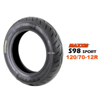 【MAXXIS 瑪吉斯】S98 SPORT 輪胎(120/70-12 R 後輪)