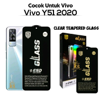 Anti Static ESD untuk Oppo A51 2020 Antigores Full Cover Tebal dan Kuat Tempered Glass Full Layar To