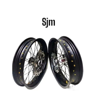 velg Rossi sni 36H Tromol model Ori klx supermotodan sama piringan dpn blkg Jari2 racing Velg dah di