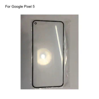 For Google Pixel 5 Front LCD Glass Lens touchscreen For Google Pixel5 Touch Panel Outer Screen Glass without flex