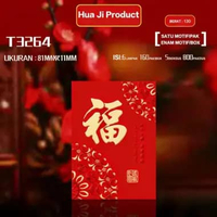 Angpao Fuk Halus Ampao Fuk Medium Ampau Amplop Fuk Gold Merah Emas Angpao Sincia Premium Imlek 3931 