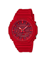 G-SHOCK นาฬิกาข้อมือผู้ชาย GA-2100-4ADR สีแดง
