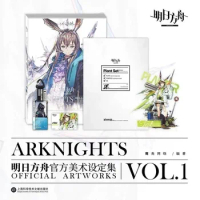 arknights official artworks VOL 1 Reset Arknights Game Official illustration Collection Book Cosplay Gift Libros Livros