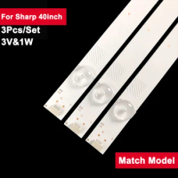 777mm 3V 6Lamp Backlight Led Tv Bar For Sharp 40inch LBM400E0601-CM 3Pcs/Set Tv Repair Parts LC-40LE280X