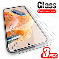 3Pcs Tempered Protective Glass For Xiaomi Redmi Note 12 Pro 4G Screen Protector Redmy Note12 S 12S 12Pro Note12Pro 9H Armor Film