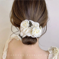 LIAOYUAN FASHION ACC Tali Ikat Rambut Korea untuk Wanita dan Kanak-Kanak Perempuan, Ikat Kepala Bung