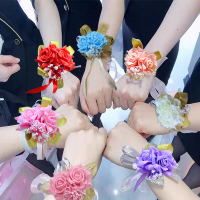 (HARGA 1PCS) Gelang Bunga bridesmaid wristcorsage corsage gelang bunga pengantin