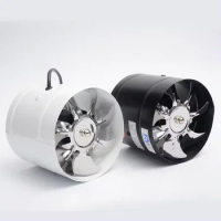 4''Factory Made Design inline duct fan lkitchen ventilation exhaust fan