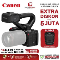 Canon EOS C50 Full-Frame Cinema Camera Canon C 50 Full Frame Cinema Camera GARANSI RESMI + RF 45mm F