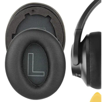 2Pcs Protein Leather Replacement Ear Pads For Anker Soundcore Life Q20, Q20BT Headphones Earpads