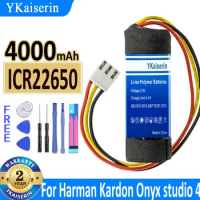 4000mah YKaiserin Battery for HARMAN KARDON Onyx Studio 4 Studio4 ICR22650 Speaker Bateria
