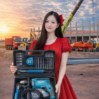 Máy khoan Makita M8103KX2B (kèm 26 phụ kiện)