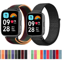 NEW Nylon Loop Strap For Redmi Watch 3 Active Smart Watch Band Replacement Bracelet For Redmi Watch 3 Lite Wristband Correa