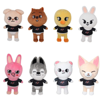 20CM Skzoo Plush Toys Stray Kids Cartoon Stuffed Animal Plushies Doll Kawaii Character Plush Doll Companion for Kids s Fans