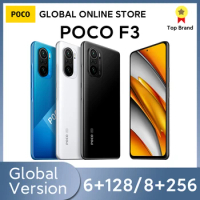 Global Version POCO F3 5G 6GB 128GB/8GB 256GB Snapdragon 870 Octa Core 6.67"120Hz E4 AMOLED