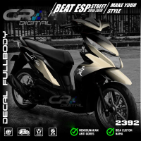 (COD) TERBARU Decal Sticker Variasi Beat ESP STREET 2016 2017 2018 2019 Full body - Stiker Skotlet M