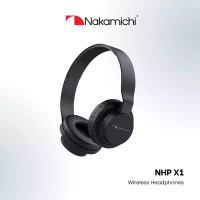 NAKAMICHI Nakamichi NHP X1 Headphone Headset Wireless Bluetooth HD HIFI FM Mic