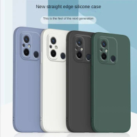 Suitable for Redmi 12C mobile phone case new for Xiaomi redmi12C Anti-fall for 22120RN86C silicone solid color