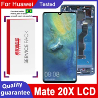 Original 7.2'' FHD 1080 x 2244 Display for Huawei Mate 20X LCD Touch Screen Digitizer Assembly MATE 20 X Display Repair parts