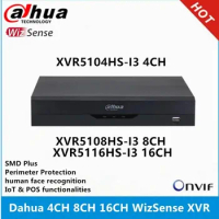 Dahua XVR5104HS-I3 4CH &amp; XVR5108HS-I3 8CH &amp;XVR5116HS-I3 16CH WizSense XVR Recorder max support 6MP ip camera &amp; 5mp hdcvi camera