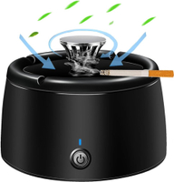 Smokeless Ashtray Smoke Removing Ashtray Multifunctional 2 in 1 Air Purifier Ashtray Portable Ashtra
