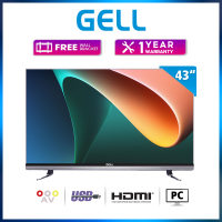 Gell 43inches LED TV/Gell 43 inch Smart LED TV flat on sale screen TV Full HD ultra-slim flat-screen evision