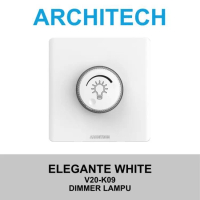 Architech Saklar Dimmer Lampu Dimmer Kipas White Elegante