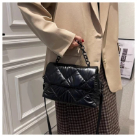 Women Designer Handbag 2022 Winter Nylon Shoulder Bags Branded Ladies Shopper Tote Bag Fashion Travel Crossbody Pack