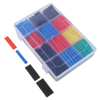280/560/580pcs heat shrink Tube Sleeve Cable Wire Wrap Tube Assortment Kit Set