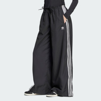 ADIDAS 長褲 FB OS TP 黑白 三線 復古 休閒 寬褲 女 JD3390