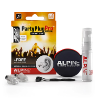 【ALPINE】PARTYPLUG PRO 加強版頂級全頻率派對耳塞(音樂耳塞 降噪耳塞 派對耳塞)