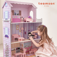 Teamson 夢幻豪宅蒂芬妮奇境芭比娃娃屋(13件組)