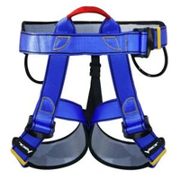 安索半身安全帶戶外登山攀巖速降用品高空作業安全保險帶綁腿腰帶