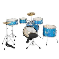 16 Inch Musical Drums Set Drum Kit For Kids Children Percussion Instrument Bass Snare Floor Tom Drum Entertainment Instruments