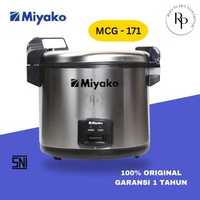 MIYAKO MCG-171 MAGIC COM JUMBO 6L BERAS 17L NASI STAINLESS
