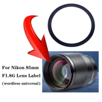 1PCS New For Nikon 85mm 85 mm F1.8G LOGO Label Stickers,Digital camera Lens Label Stickers