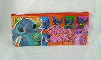 【震撼精品百貨】Stitch 星際寶貝史迪奇 長形筆袋 紅  震撼日式精品百貨