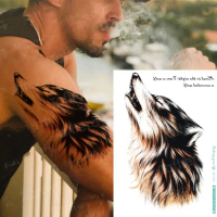Tato Temporer Tattoo Tatto Temporary Tahan Air Sementara Anti Air Seri LC-573 SRIGALA MERAUNG size 2